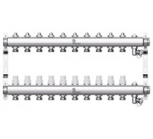 Коллектор нерж. Wester W903 1-3/4 в сборе на 10 выходов с 2 заглушками
