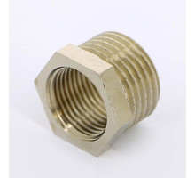 Футорка НВ никелированная UNI-FITT 3/8"x1/2"