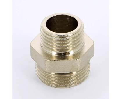 Ниппель Н никелированный UNI-FITT 1/2"x3/4"