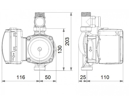 Насос повысительный Grundfos UPA 15-160 (99195711)