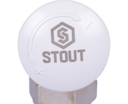 Клапан Stout термостатический угловой, 1/2"*3/4" ЕК (SVT-0002-100015)